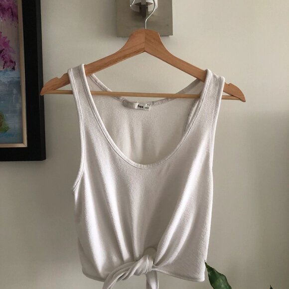 Wilfred Free Jeronimo White Tank Top - Size S - Picture 1 of 2